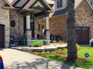 Front yard landscaping Guelph