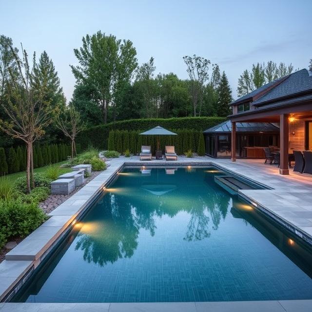 Pools Burlington Landscape